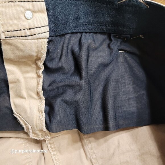 Democracy Ab Solution Cargo Jeans Size 22 W High Rise Tab Leg Beige Clay - Picture 3 of 12